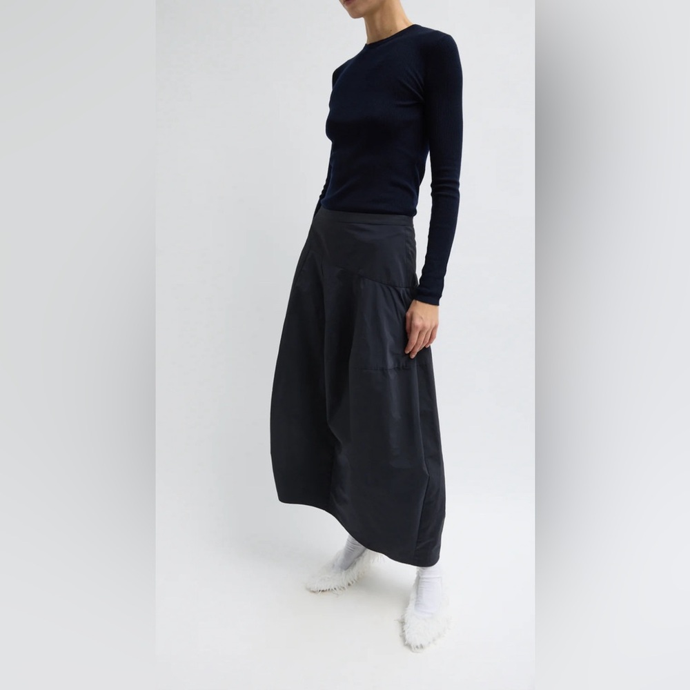 Tibi Nylon Asymmetrical Balloon Skirt size 00